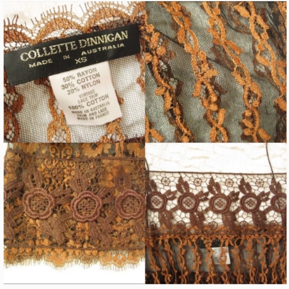 Collette Dinnigan Vintage Lace Slip Dress - Picture 8 of 8